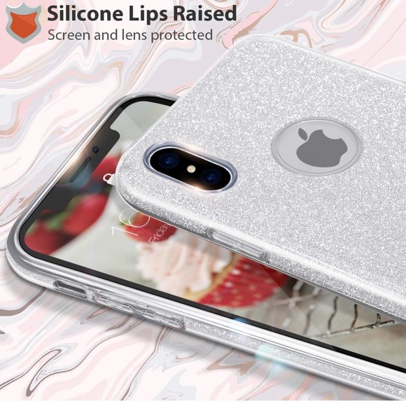 MATEPROX iPhone Xs case,iPhone X Glitter Bling Sparkle Cute Girls Women - Picture 2 of 11